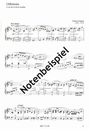 Preview: Offertoire Il est né divin Enfant